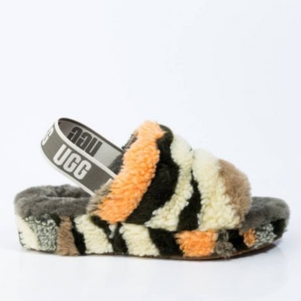 UGG Fluff Yeah Slide Cali Collage